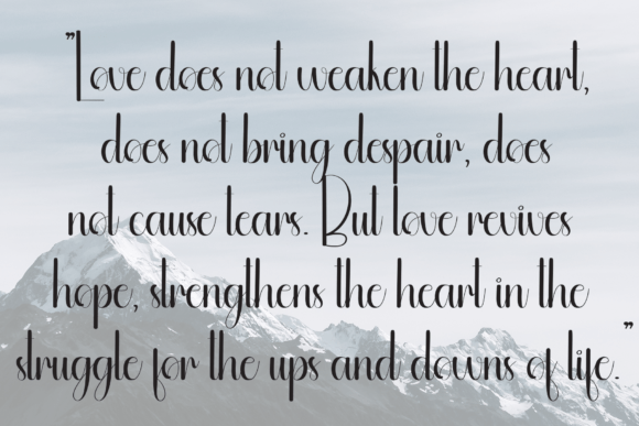 Briefing Font - Preview 5
