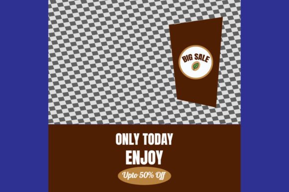 Preview of Coffee Instagram Post Template Design 4 coffee shop social media template