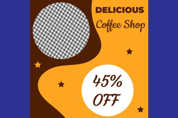 Preview of Coffee Instagram Post Template Design 9 coffee shop social media template