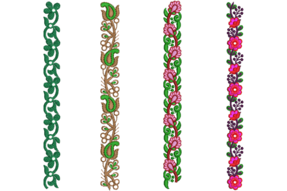 Dainty Flowers Border Set