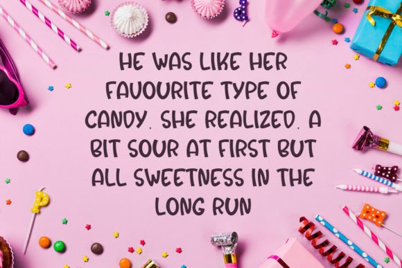 Diary Sugar Font - Preview 2