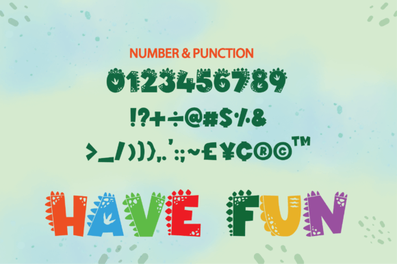 Dino Crew Font - Preview 5