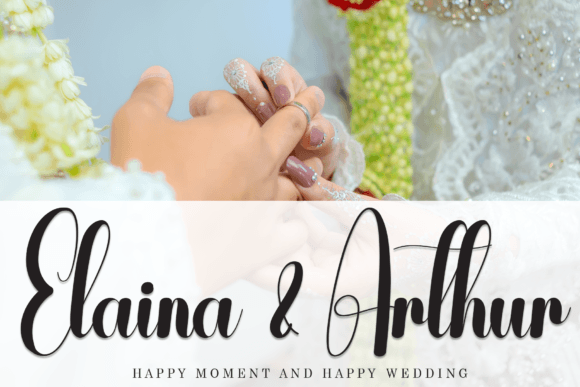 Elegan Font - Preview 1