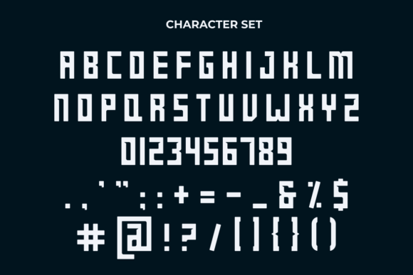 Featuristic Font - Preview 1