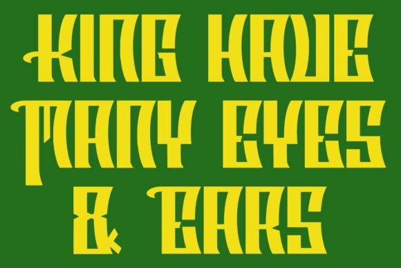 Fiorent Font PNG with transparent background - Preview 5