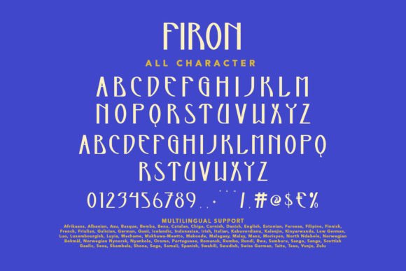 Firon Font - Preview 2