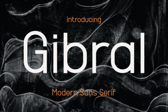 Gibral Sans Serif Font By maikofarazhatta