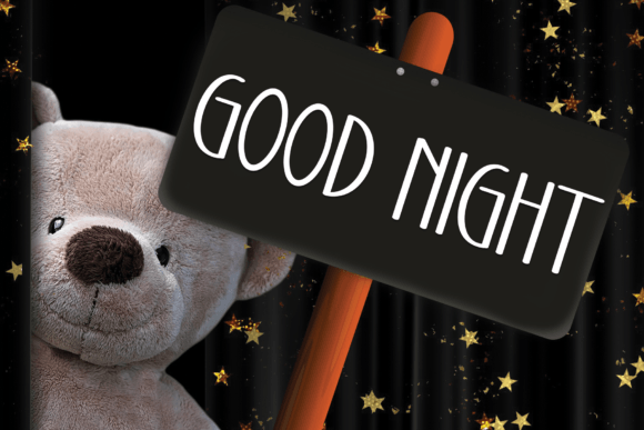 Hight Night Font PNG with transparent background - Preview 4