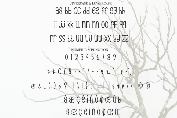 Lanky Font PNG with transparent background - Preview 6