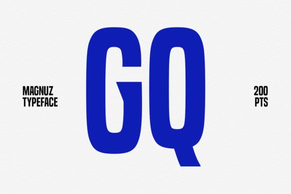 Magnuz Font PNG with transparent background - Preview 4