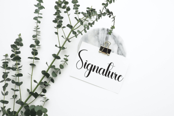 Personable Font PNG with transparent background - Preview 3