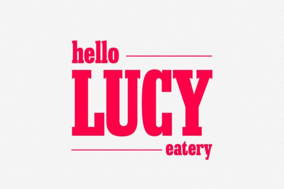 Ringlock Font PNG with transparent background - Preview 4