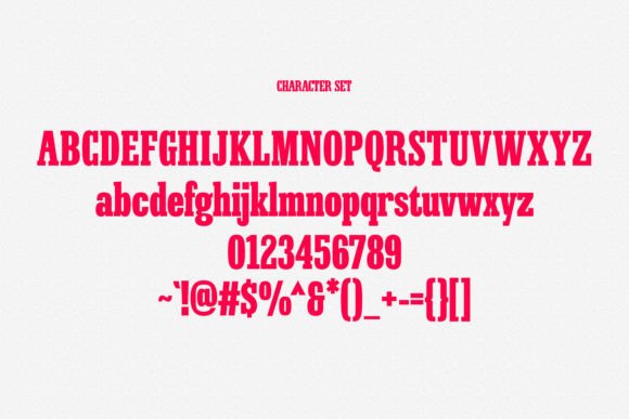 Ringlock Font PNG with transparent background - Preview 5