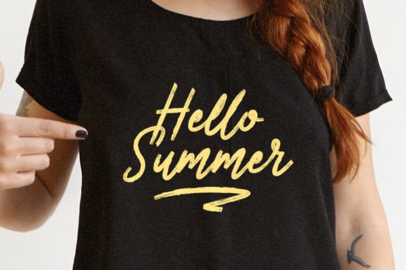 Awesome Brush Font - Preview 3