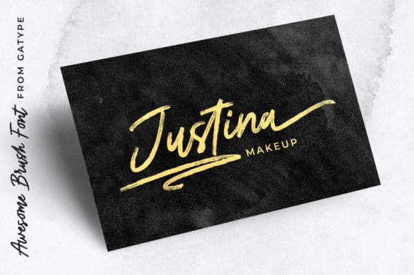 Awesome Brush Font - Preview 4