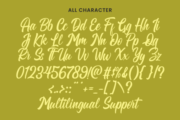 Blothia Font - Preview 2