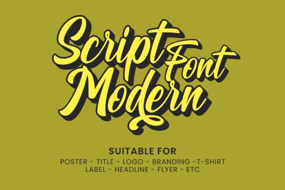 Blothia Font - Preview 3