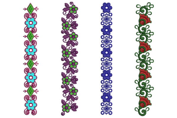 Floral Borders Set
