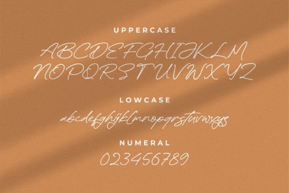 Rinatha Font PNG with transparent background - Preview 1