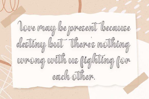 Bella Queen Outline Font - Preview 2