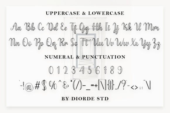 Bella Queen Outline Font - Preview 5