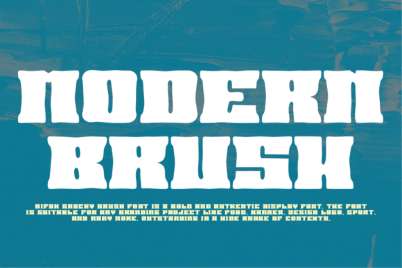 Difox Grocky Brush Font - Preview 1