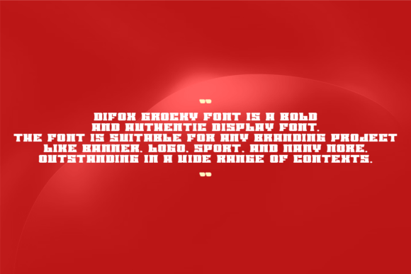 Difox Grocky Font - Preview 4