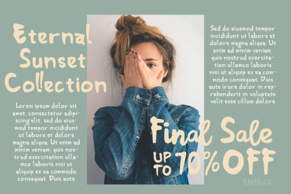Emirah Font - Preview 1