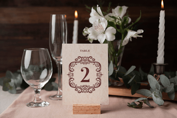 Queen Vintage Monogram Font PNG with transparent background - Preview 4