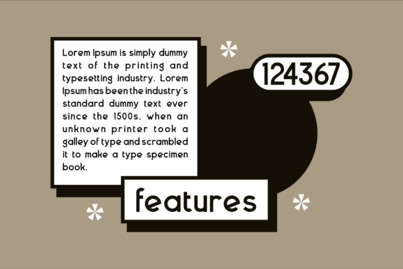 Shadeon Font PNG with transparent background - Preview 5