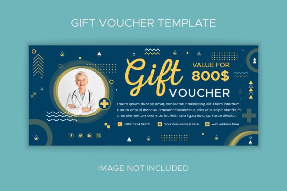 Medical Healthcare Gift Voucher Design