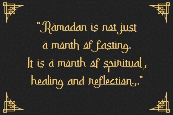 Bullan Ramadhan Font - Preview 3