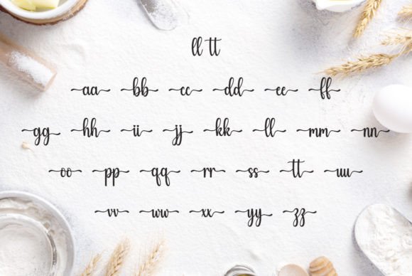 Bakery Font - Preview 6