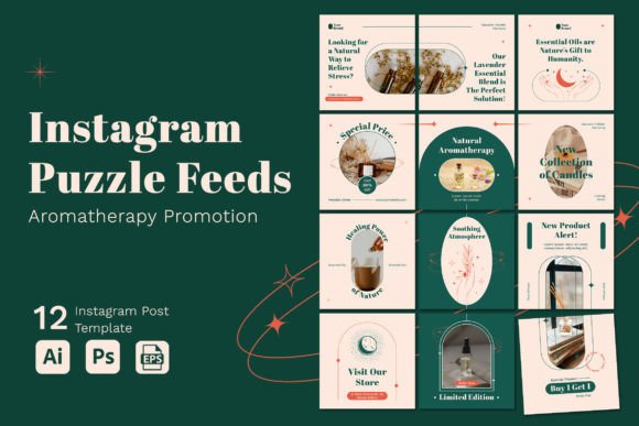 Instagram Sale Templates - Aromatherapy
