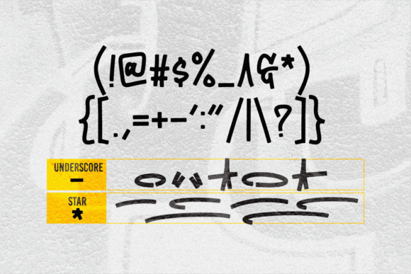 Back Peace Font - Preview 6