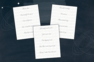 Cursive Handwriting Practice Worksheets Graphic by Ovi's Publishing ...