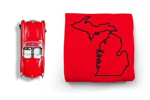 Michigan Home State Outline