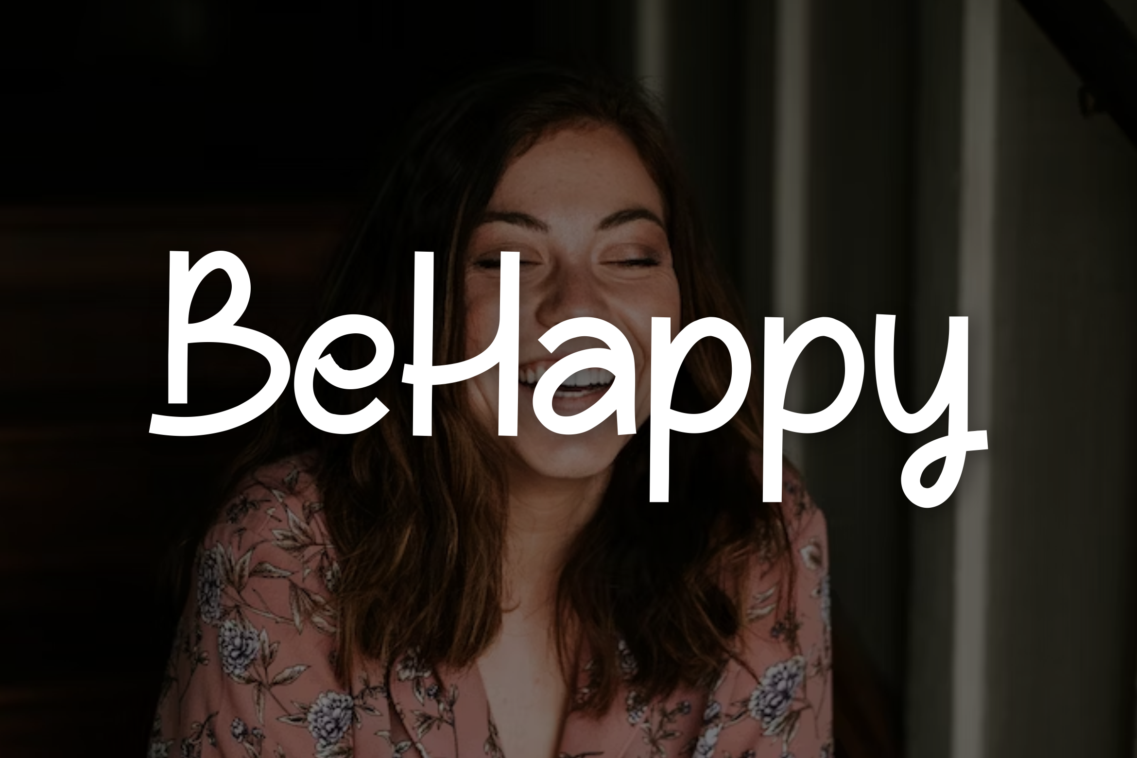 BeHappy Font Font by ponuppo · Creative Fabrica