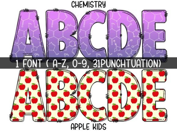 Apple Kids Font - Preview 1