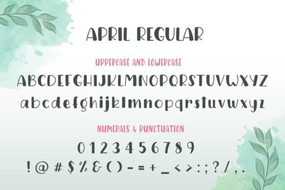 April Font - Preview 5