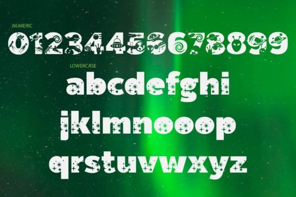 Baby Aliens Font - Preview 2