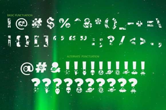 Baby Aliens Font - Preview 3