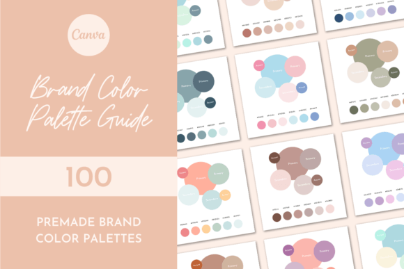 Brand Color Palette Guide Graphic Graphic Templates By NIDIVA