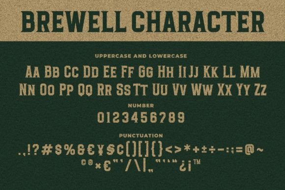 Brewell Font - Preview 5