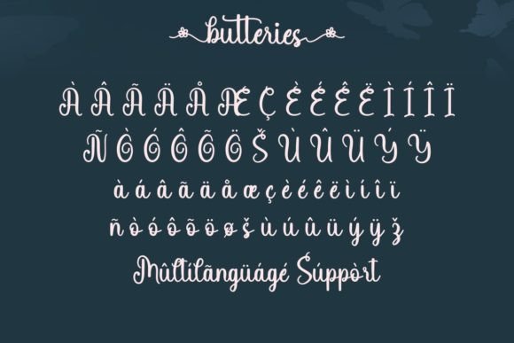 Butteries Font - Preview 5