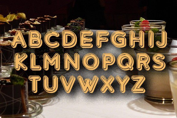 Candy Rush Font - Preview 3