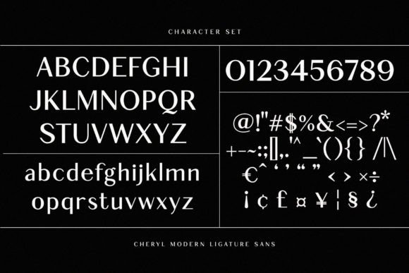 Cheryl Font - Preview 3
