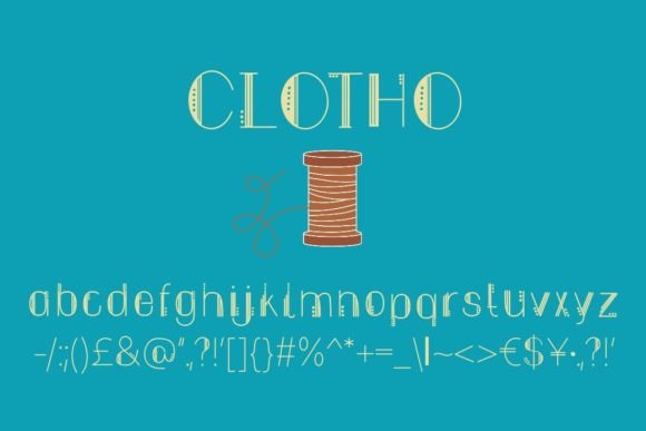 Clotho Font - Preview 2