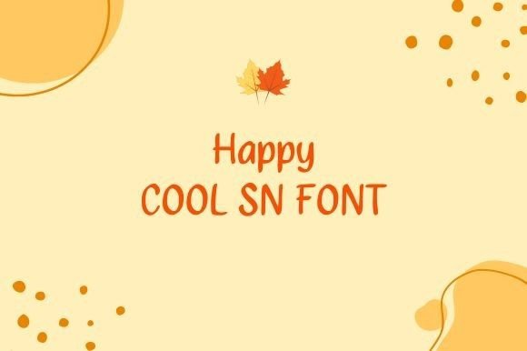 Cool Sn Font - Preview 2