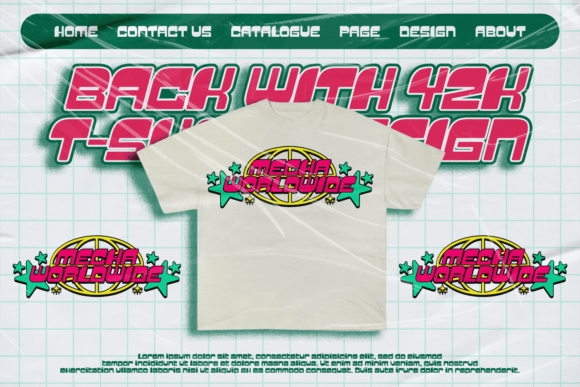 Eichos Font PNG with transparent background - Preview 2